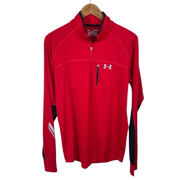 LS400 Men’s Under Armour All Season Gear Performance Running Jacket Thumbhole M - Picture 1 of 6